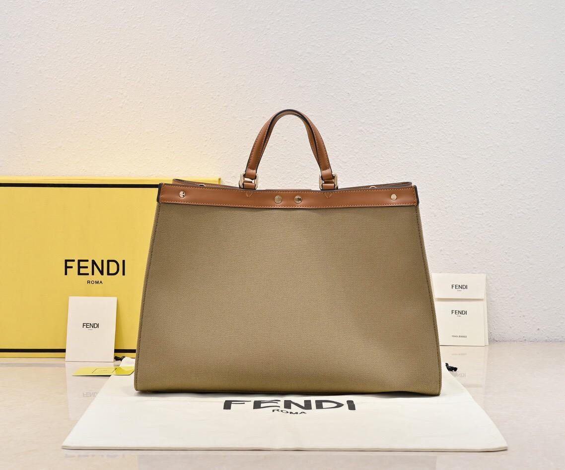 Fendi X-tote Classic monogram handbag