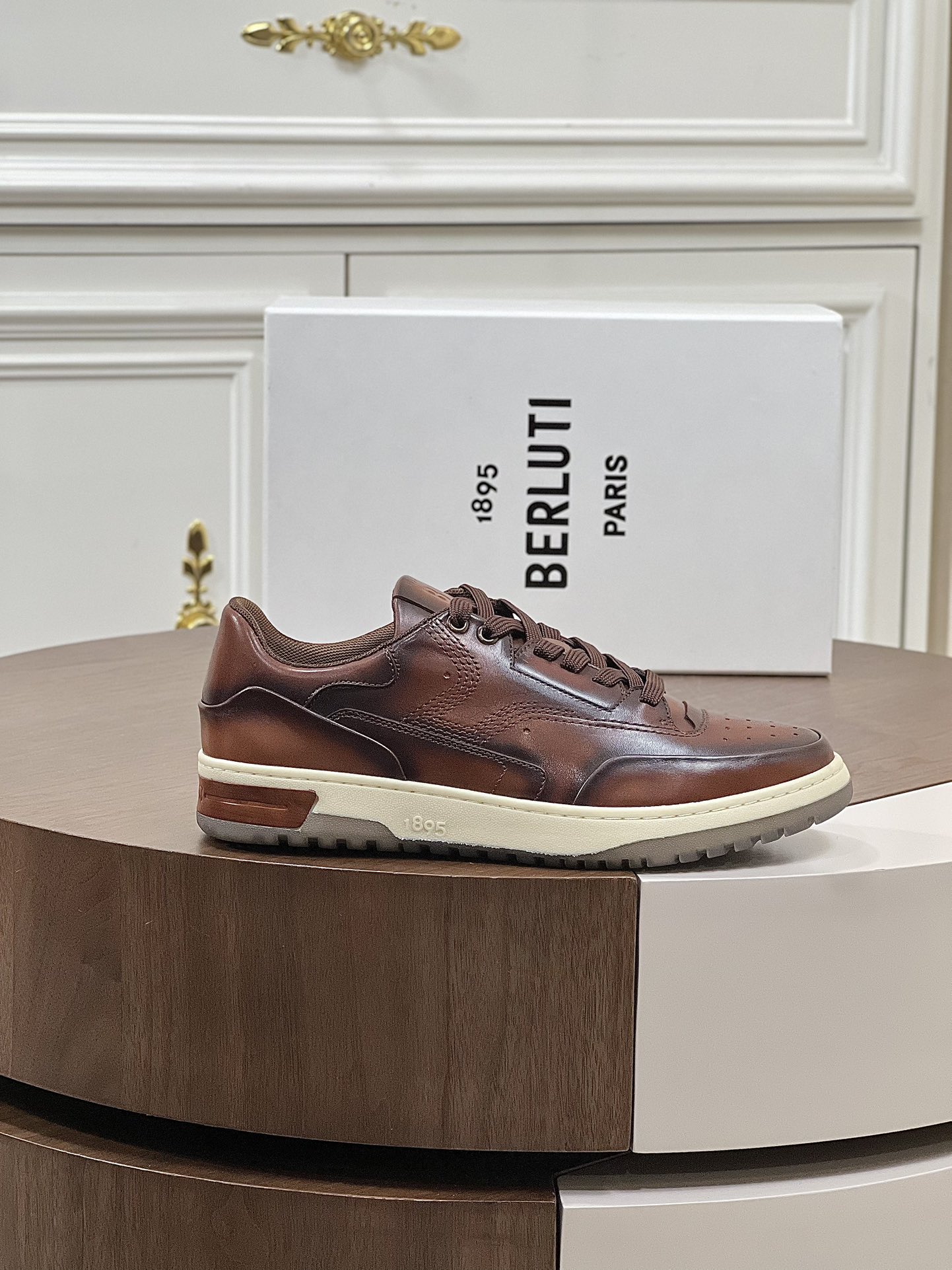 Berluti Stellar Leather Sneaker