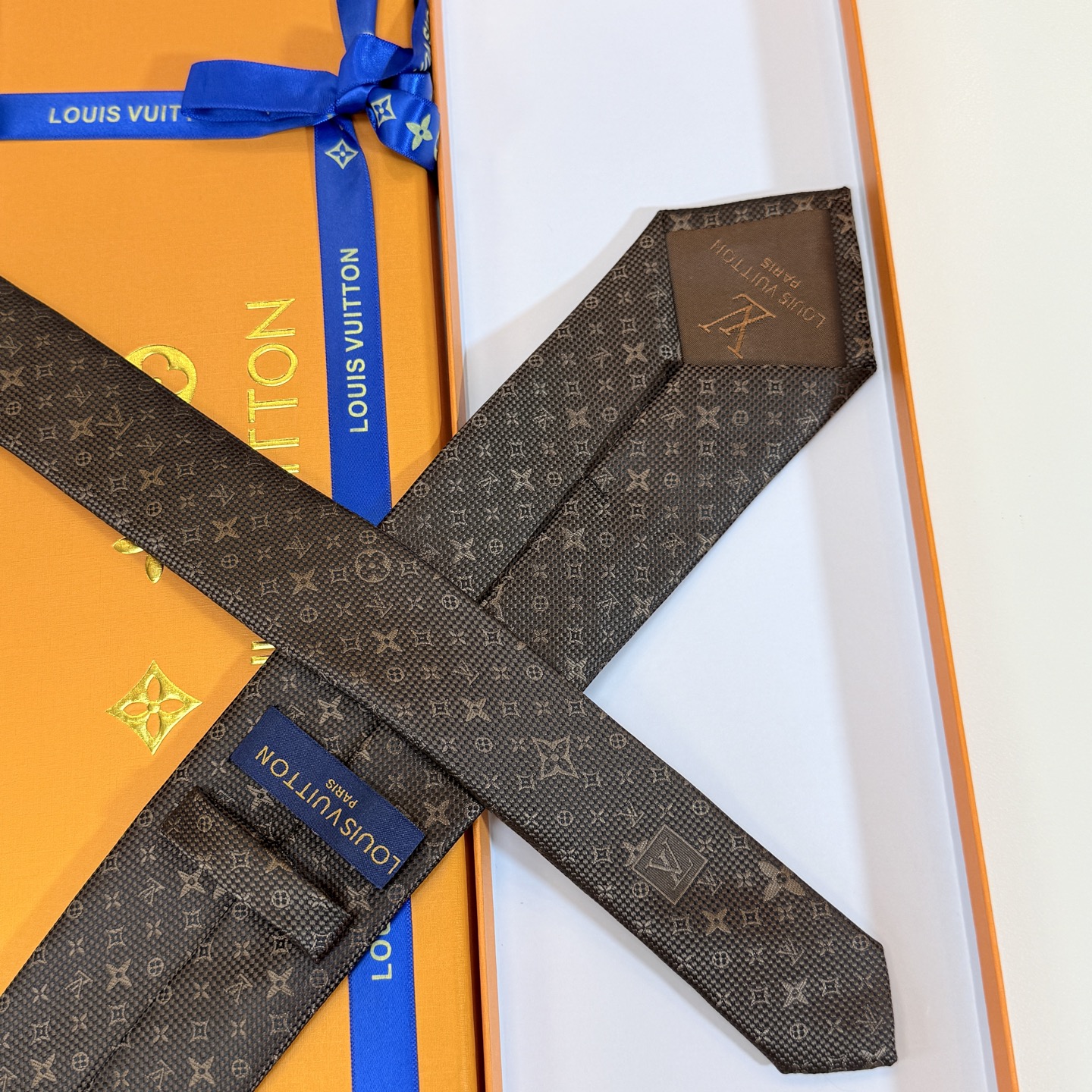 Men's LV Monogram Tie