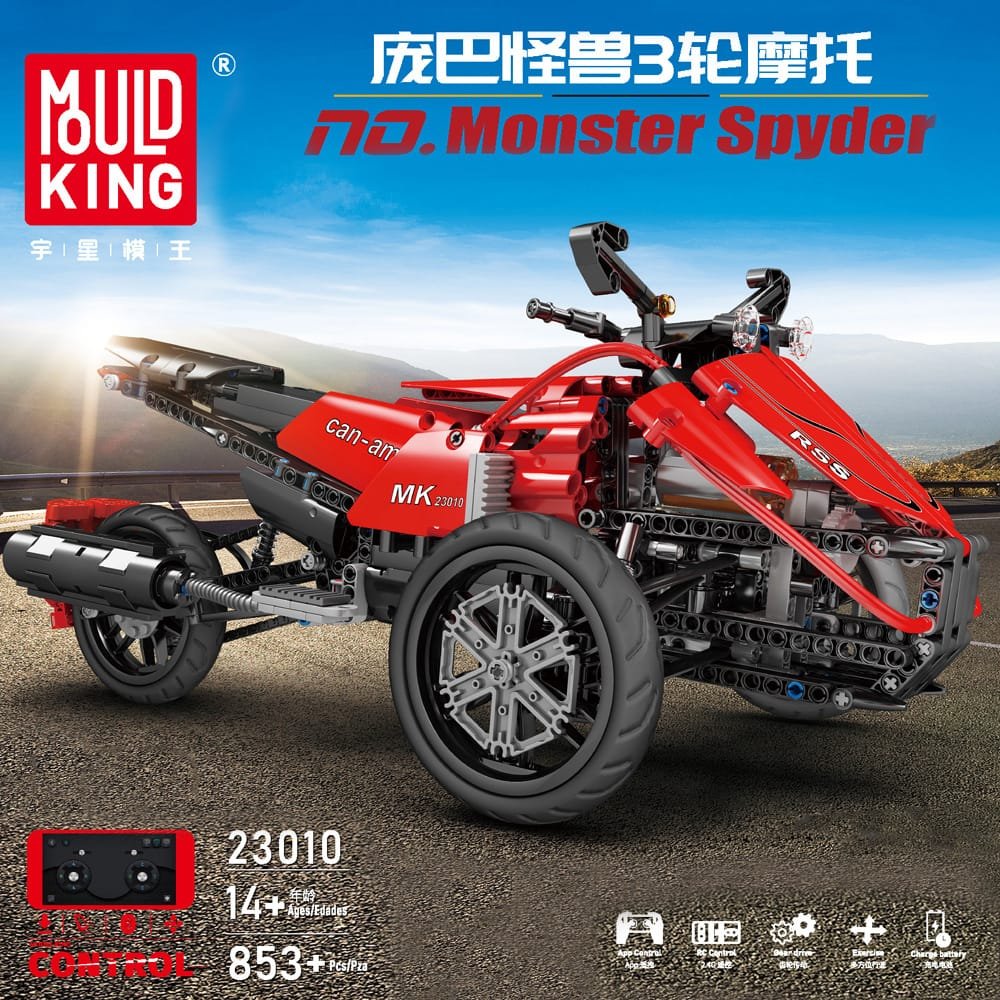 MOULD KING 23010 - Bombardier Monster