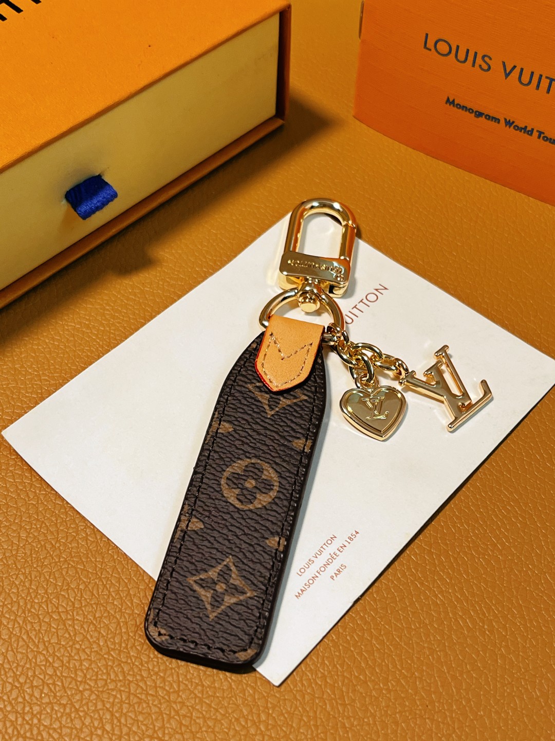 LV Monogram key chain