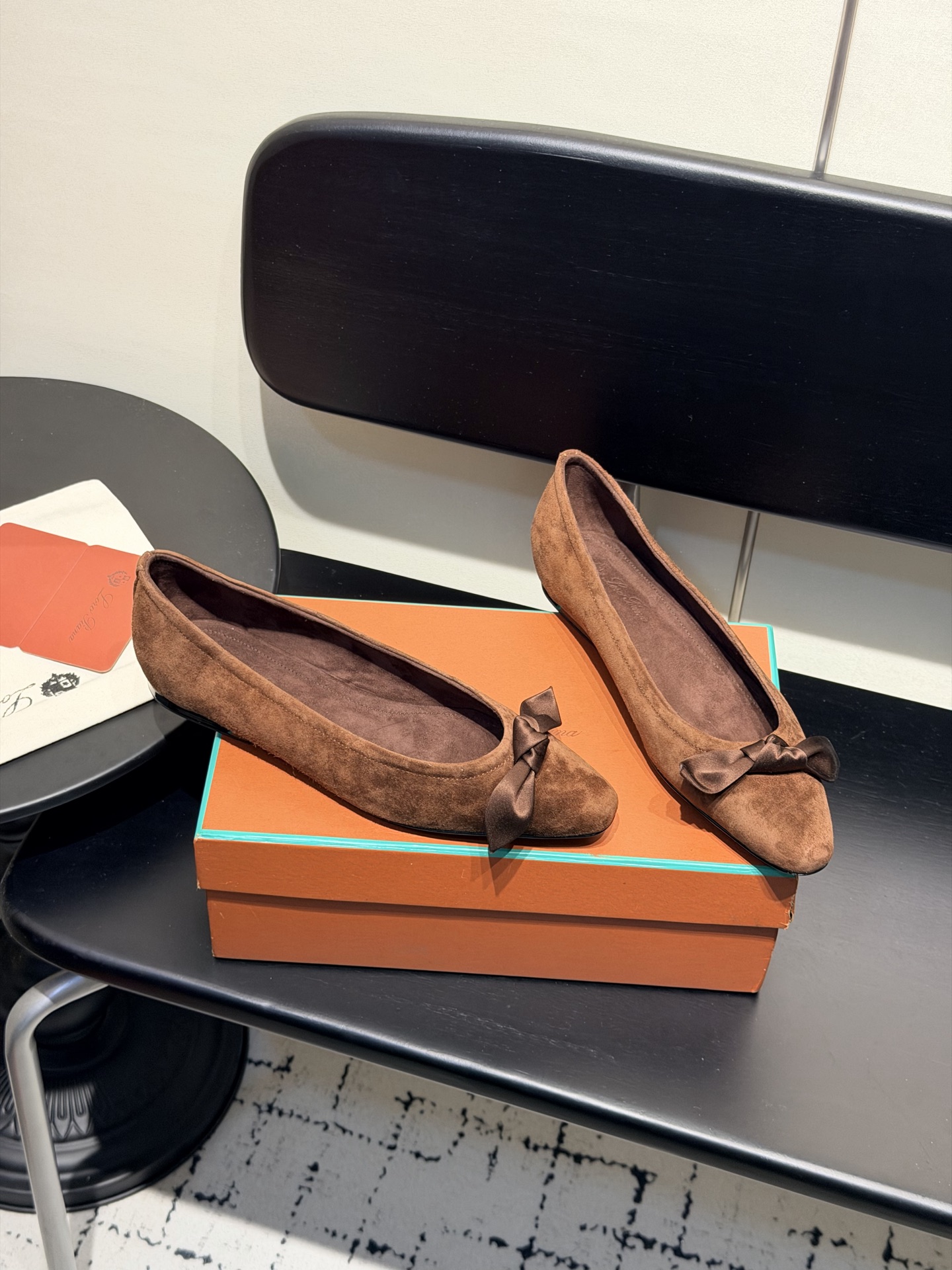 Loro Piana 2026 Bow Ballet Flats