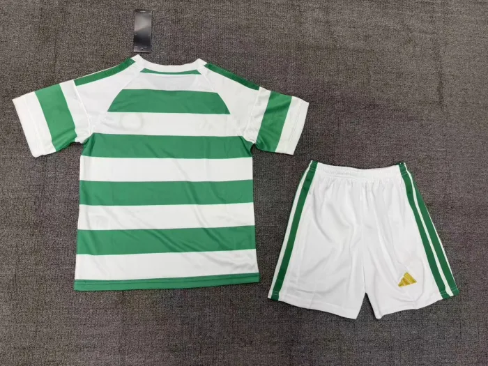 Kids Celtic Home Jersey Suit 26/27 | Soc Jersey - Premium Football Jersey