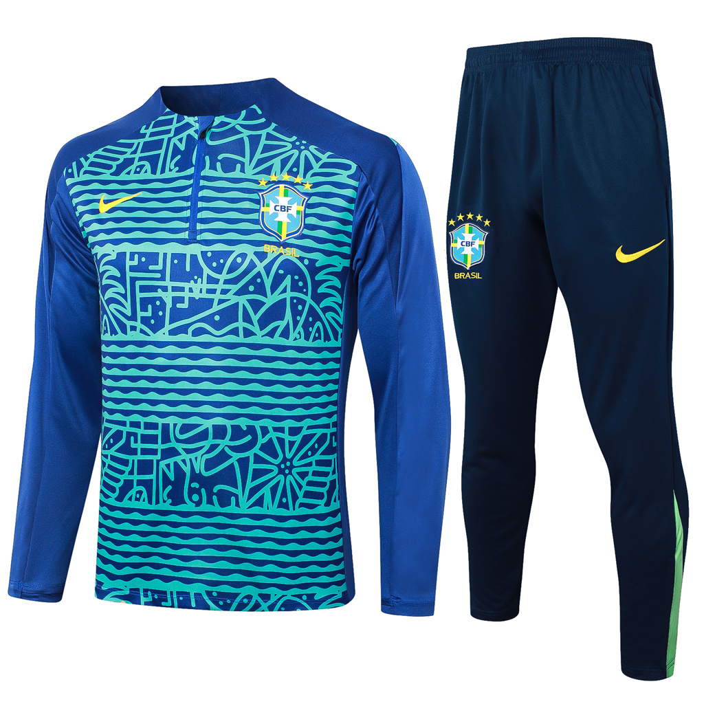 Brazil Training Jersey Suit 24/25 | Soc Jersey - Premium Football Jersey