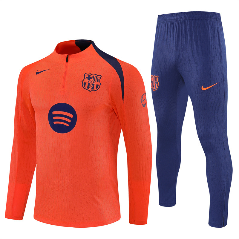 Adult / Kids Barcelona 25/26 Half Zipper Training Suit T90