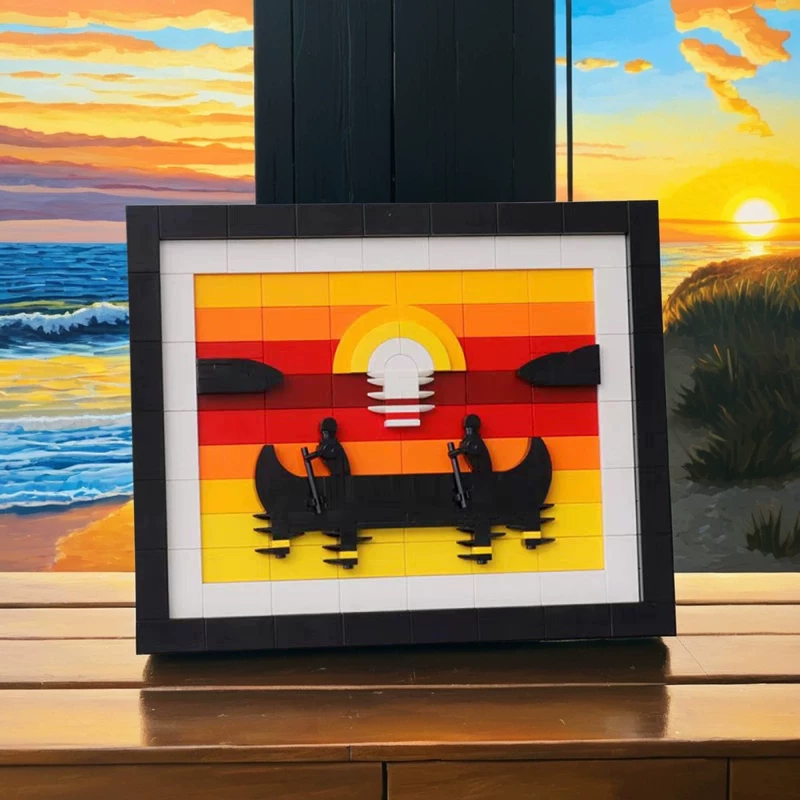 MOC 187605 - Canoe at Sunset