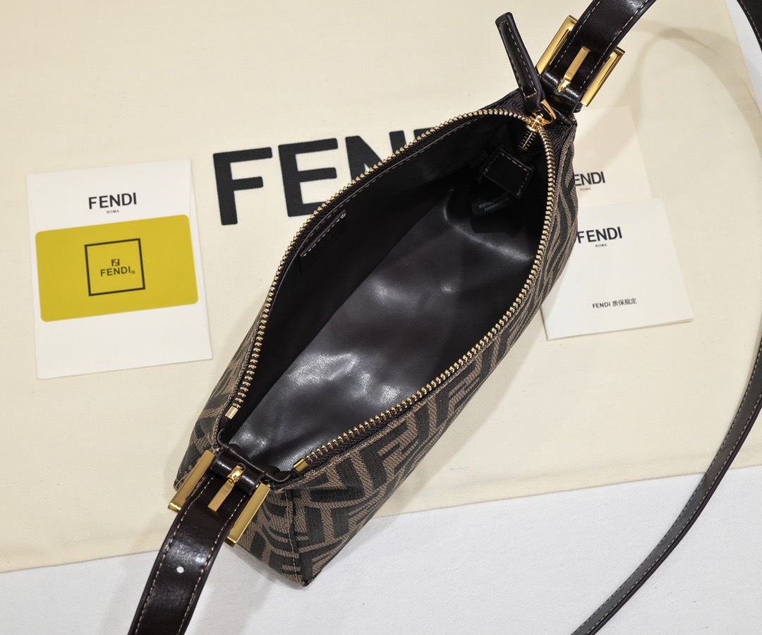 Fendi classic monogram crossbody bags