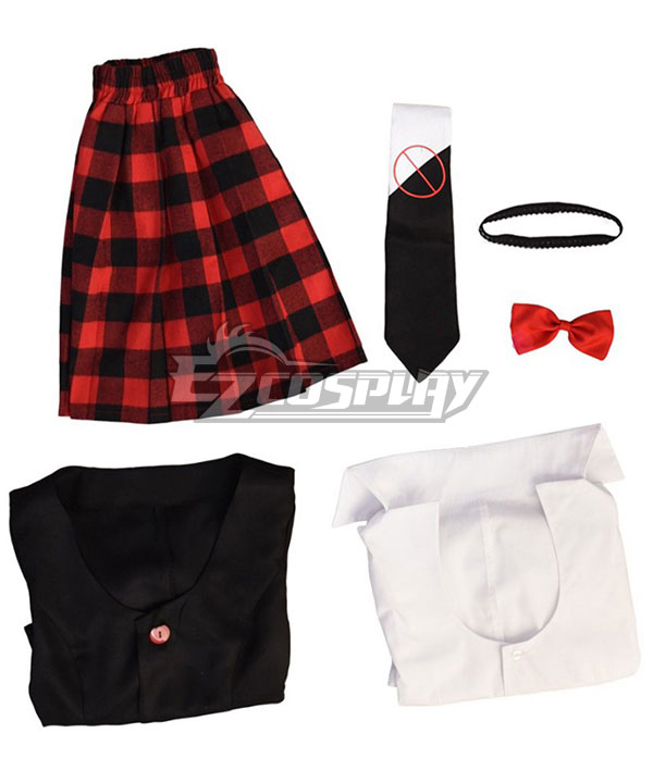 Danganronpa Dangan Ronpa : Trigger Happy Havoc Junko Enoshima Cosplay Costume