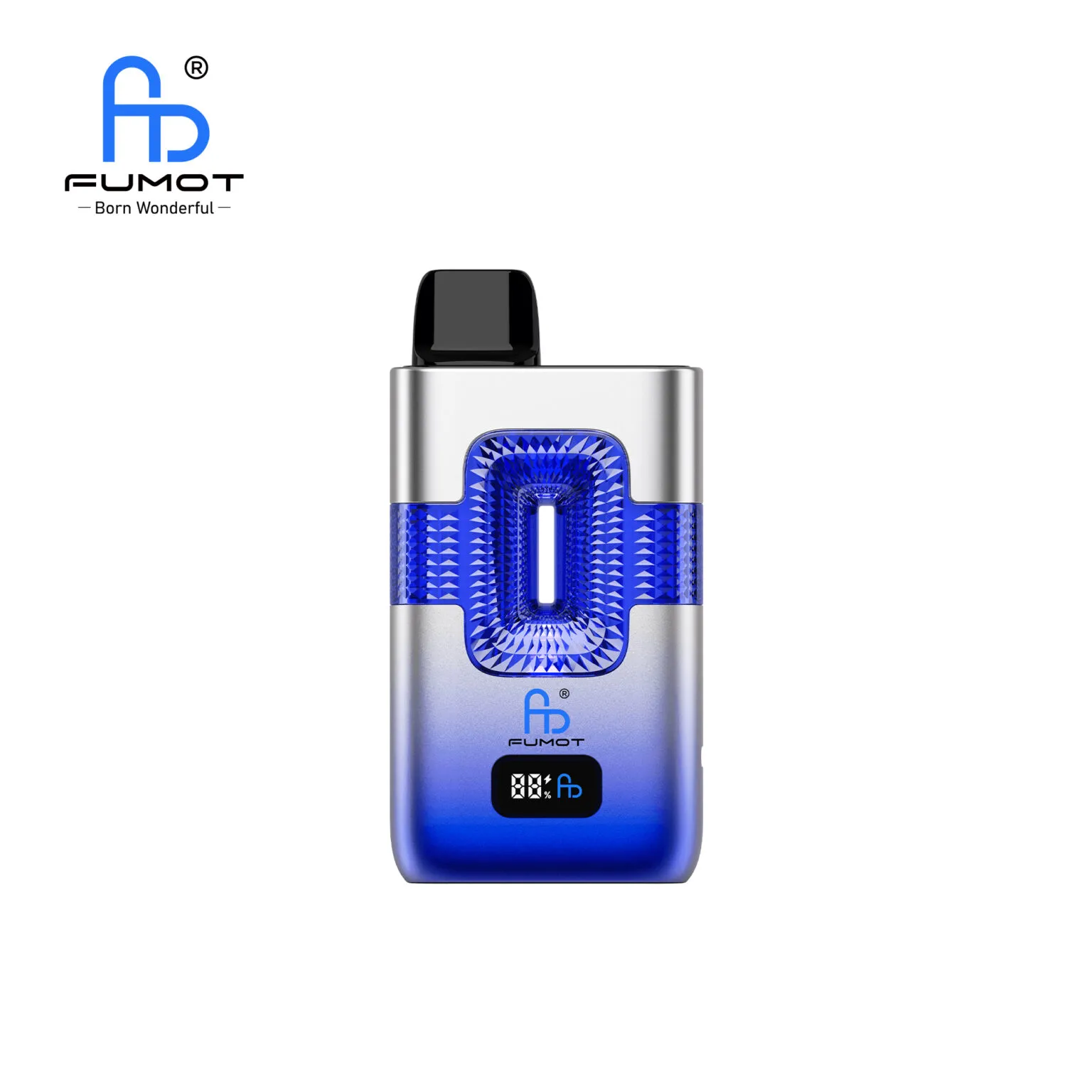 FUMOT ECO 2in1 50K Dual Flavor Disposable Vape – Blue Razz Gummy Bear & Blue Razz Ice Pop - Vaba Vape-Shop