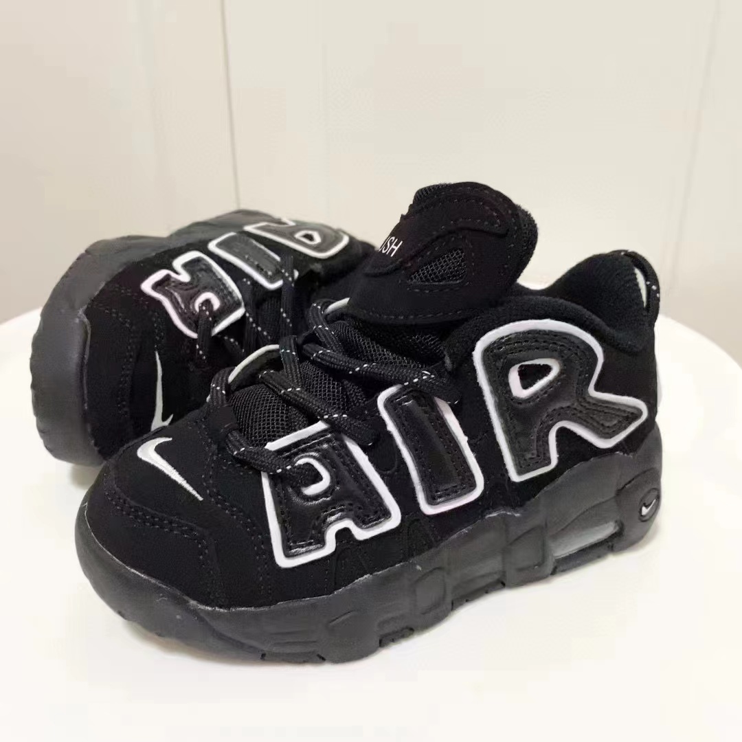 2025-26 FD0023-001 US Kid's Sizes Black White Pippen Joint Edition Low cut Inverted Hook Shoes tianlong