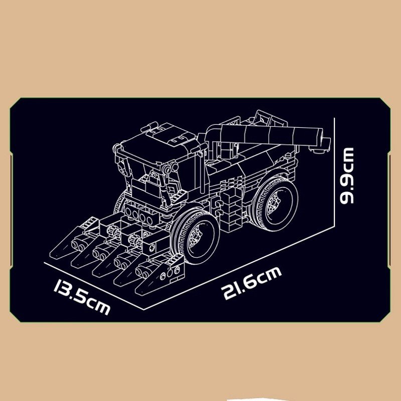 MOULD KING 24091 - Combine Harvester