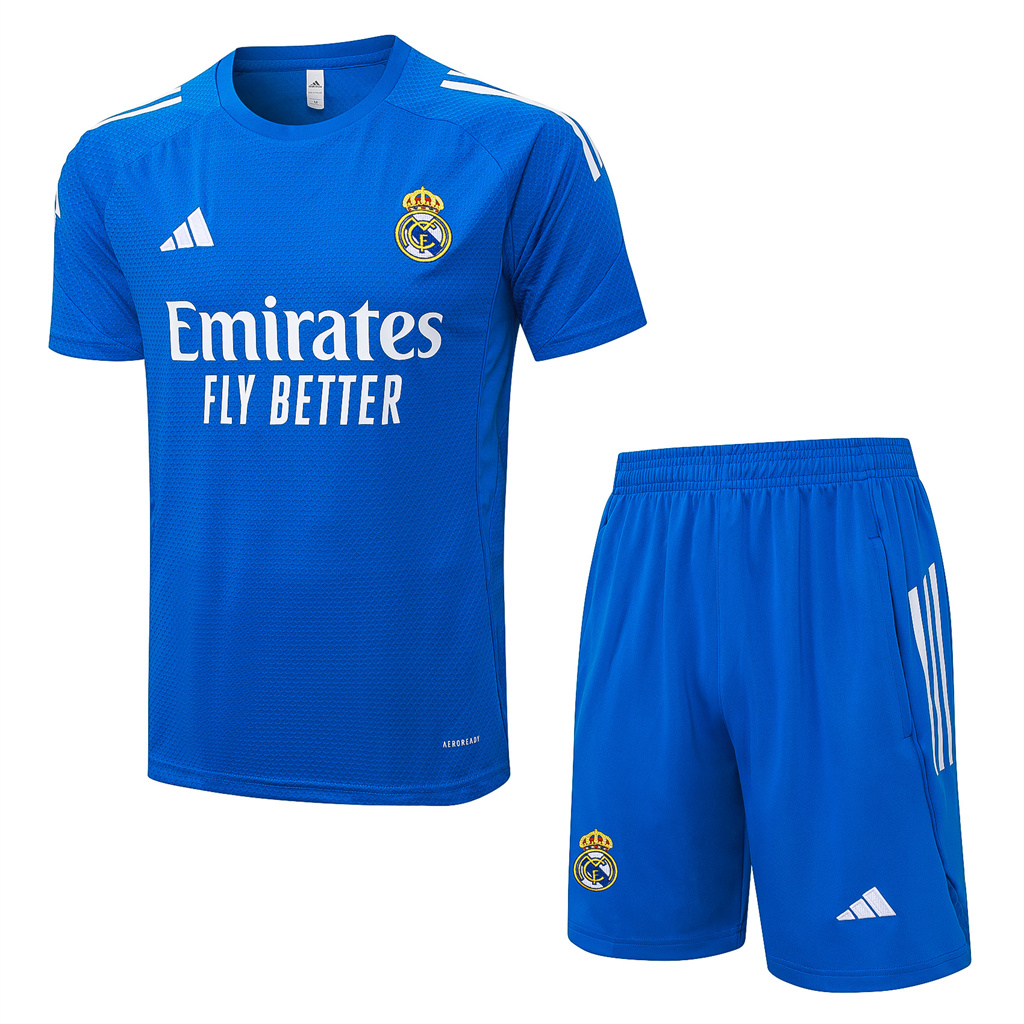 Real Madrid Training Short sleeve Suit 25/26 | Soc Jersey - Premium Football Jersey