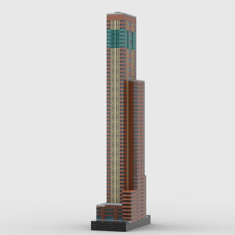 MOC 49116 - Carnegie Hall Tower at 1/650th Scale