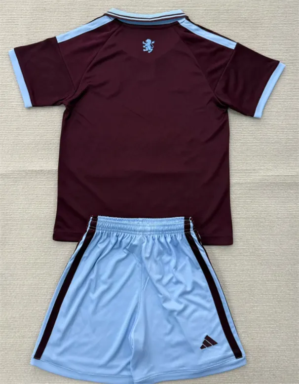 Kids Aston Villa Home Suit 26/27 | Soc Jersey - Premium Football Jersey