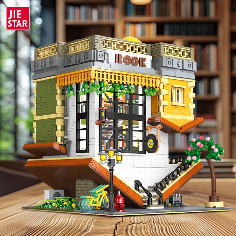 Jiestar 89130 - Inverted Bookstore