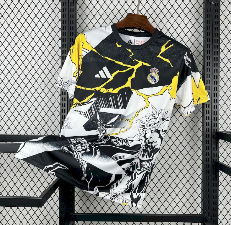 025/26 Mens Real Madrid Pre-Match Jersey S-4XL