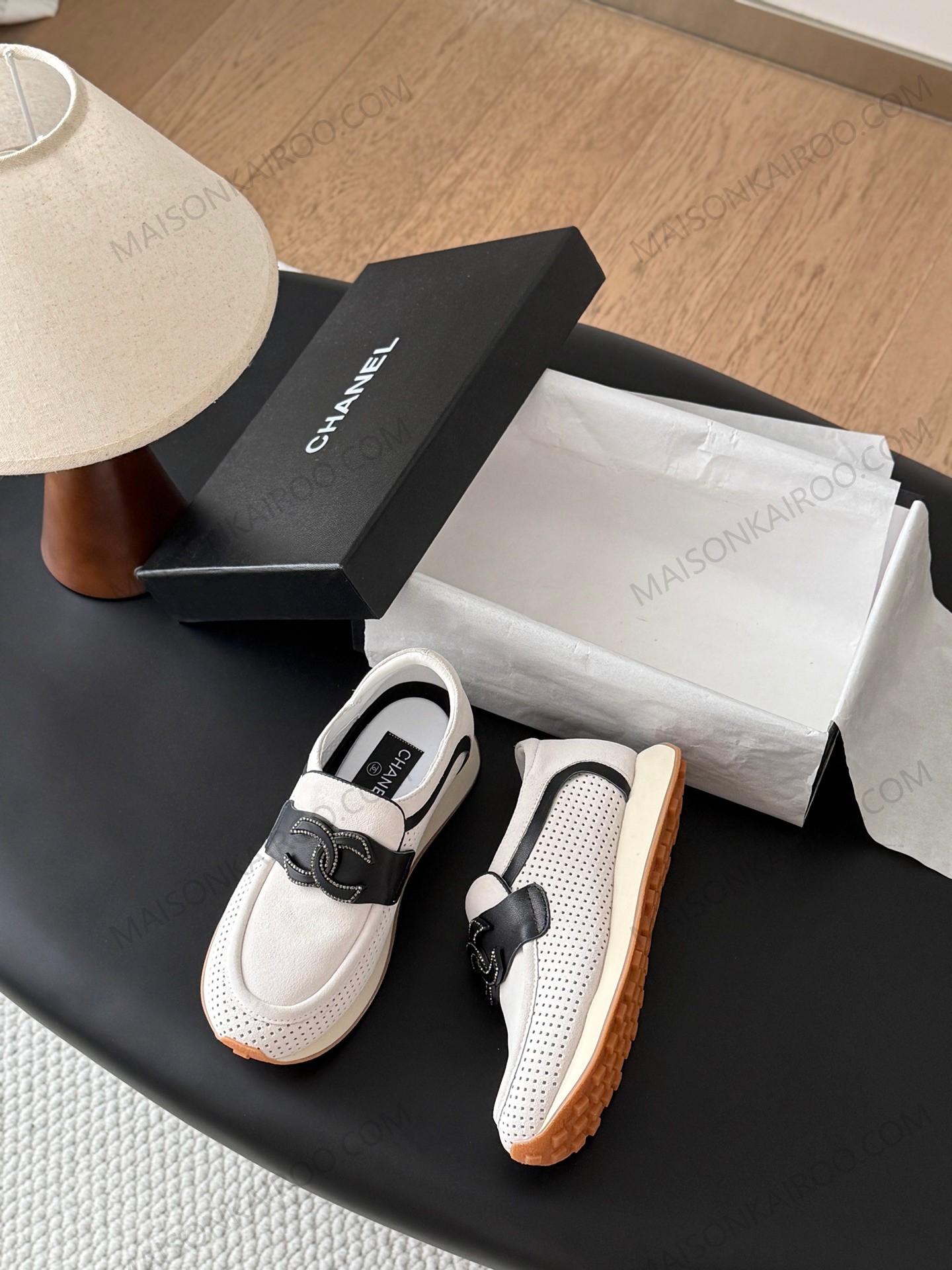 Chanel CC Platform Loafers - KAIROO