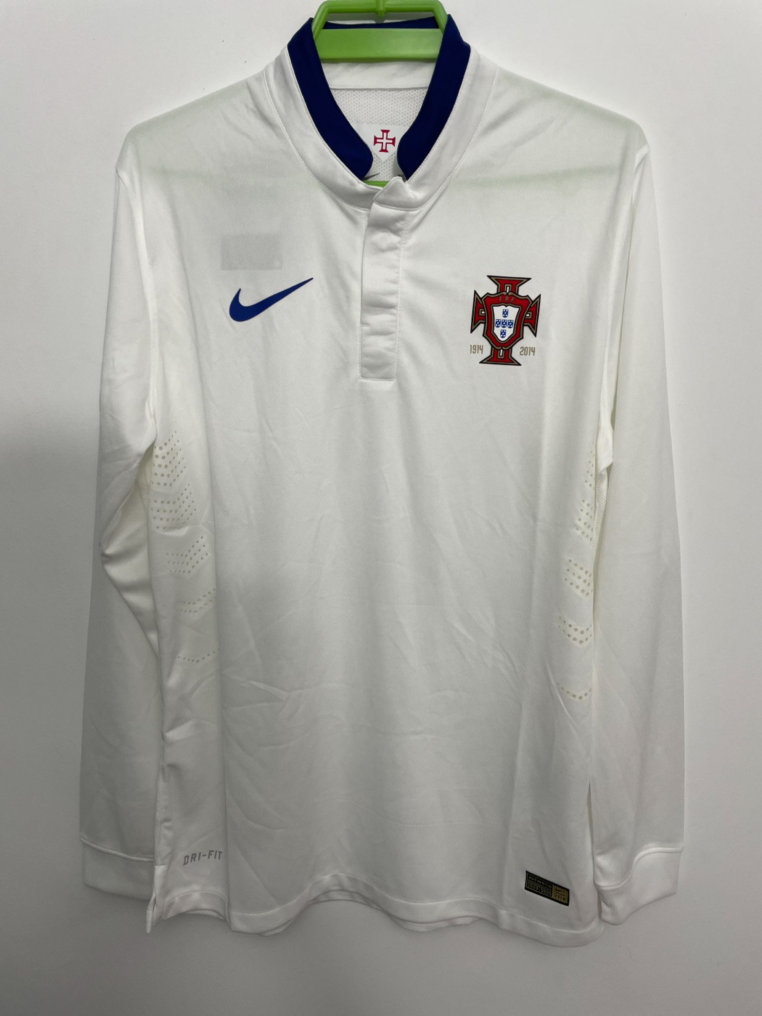 Retro 2014 Portugal Away Player Long Sleeves Edition