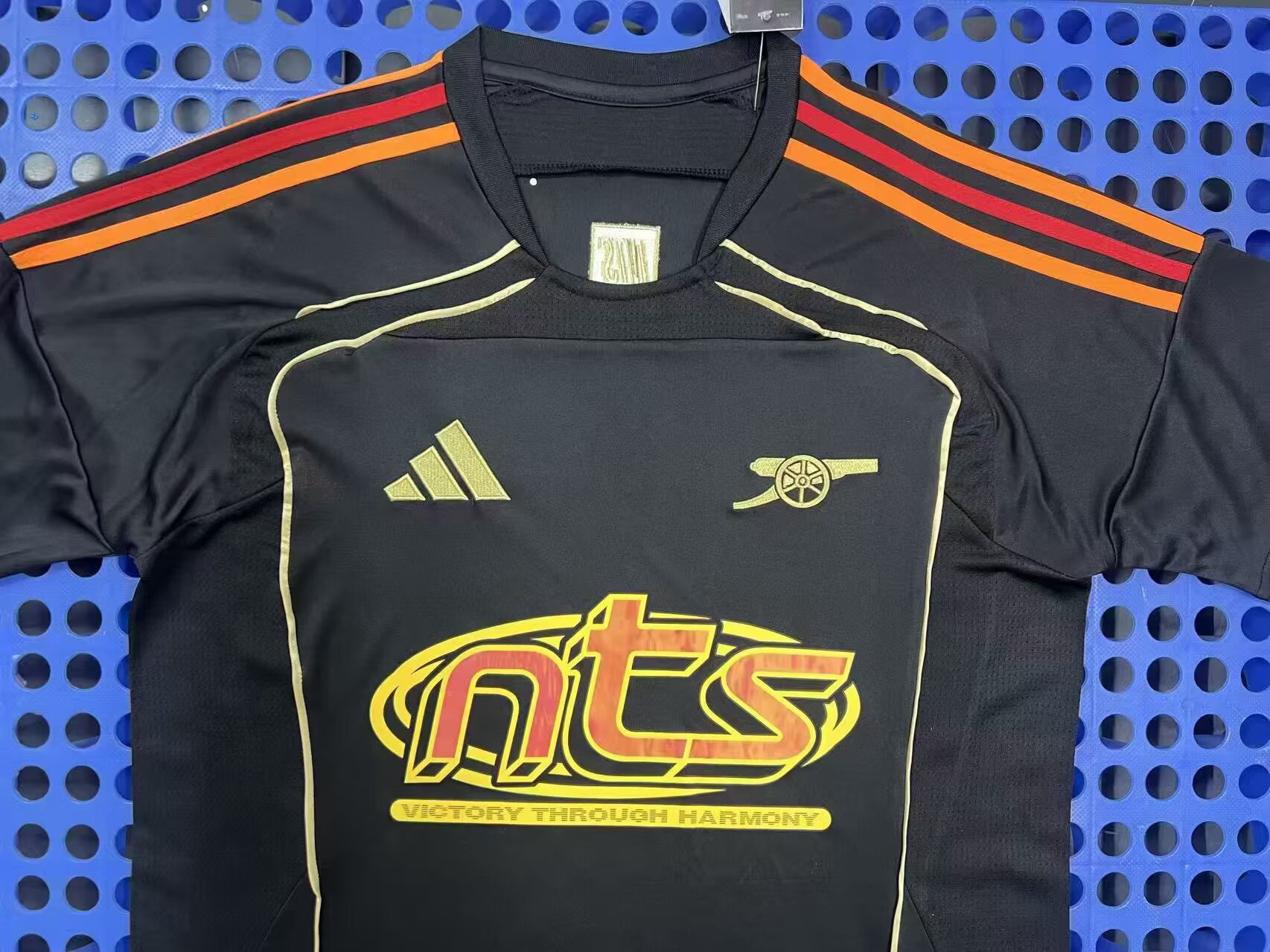 2025/26  Arsenal Training Levver Black Soccer Jersey 1:1 Thai Quality