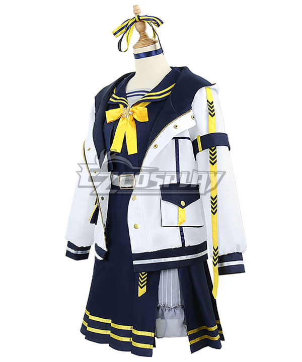 Hololive Virtual YouTuber Suisei Hoshimachi Sailor Suit Cat Cosplay Costume
