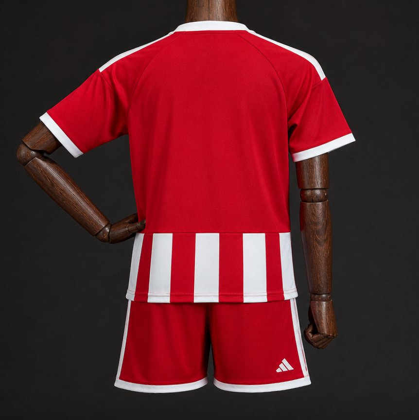 26/27 Kids Olympiacos Home Jersey 16-28 - musan