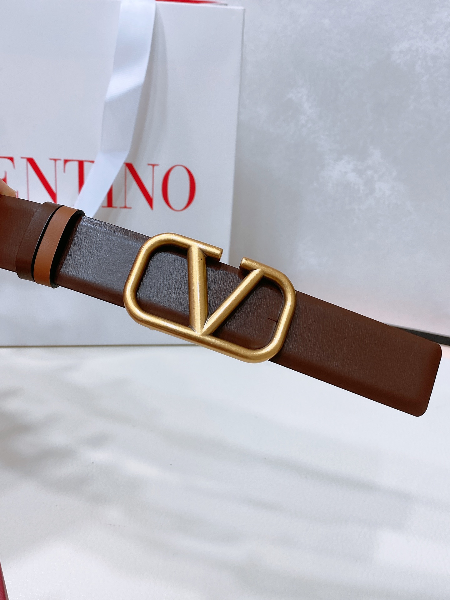 Valentino Vlogo Reversible Belt 3.0cm