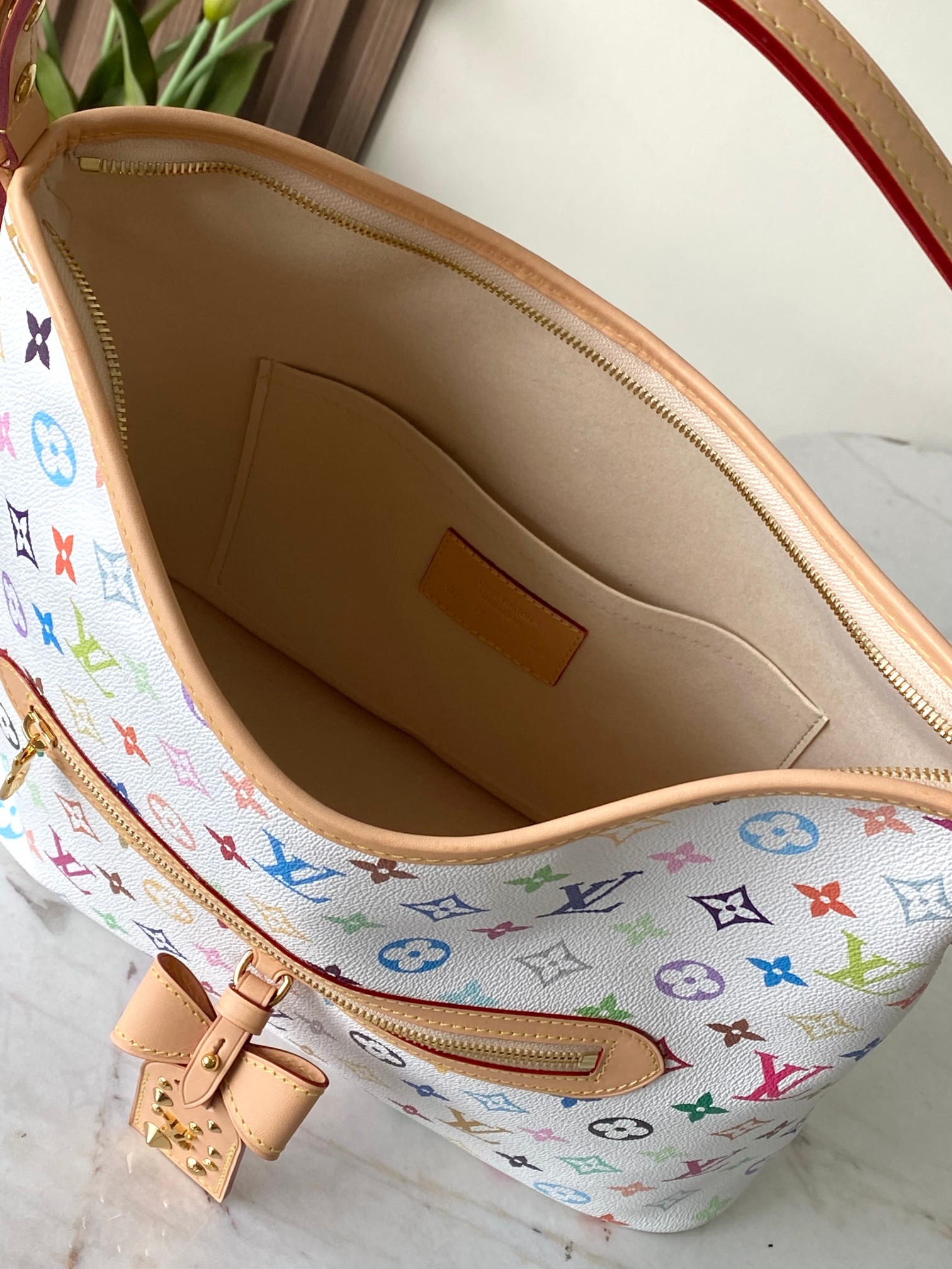 Louis Vuitton 2Lineup handbag Monogram canvas