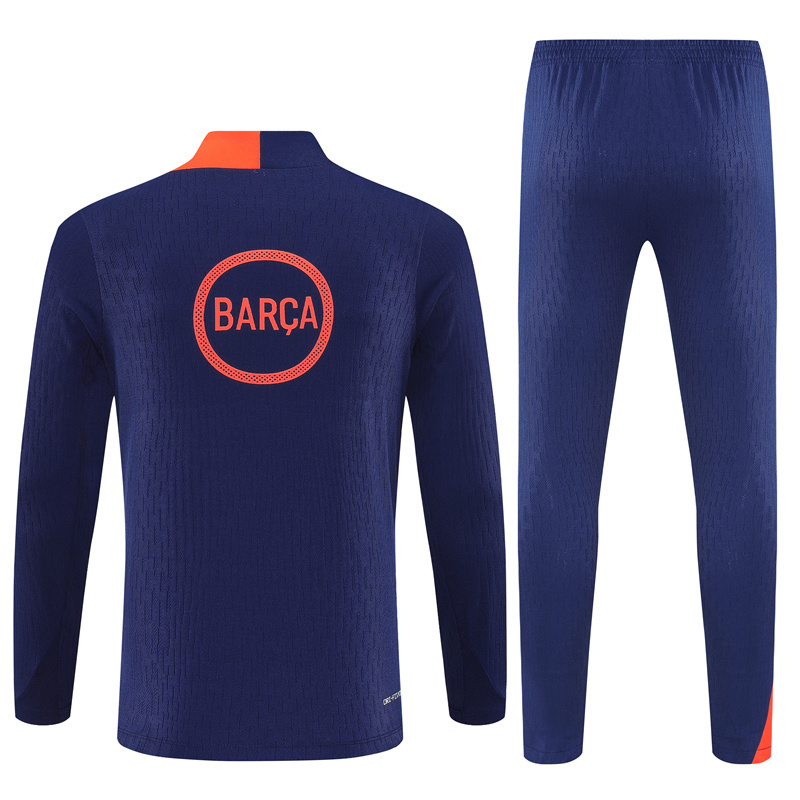 Adult / Kids Barcelona 25/26 Half Zipper Training Suit T90