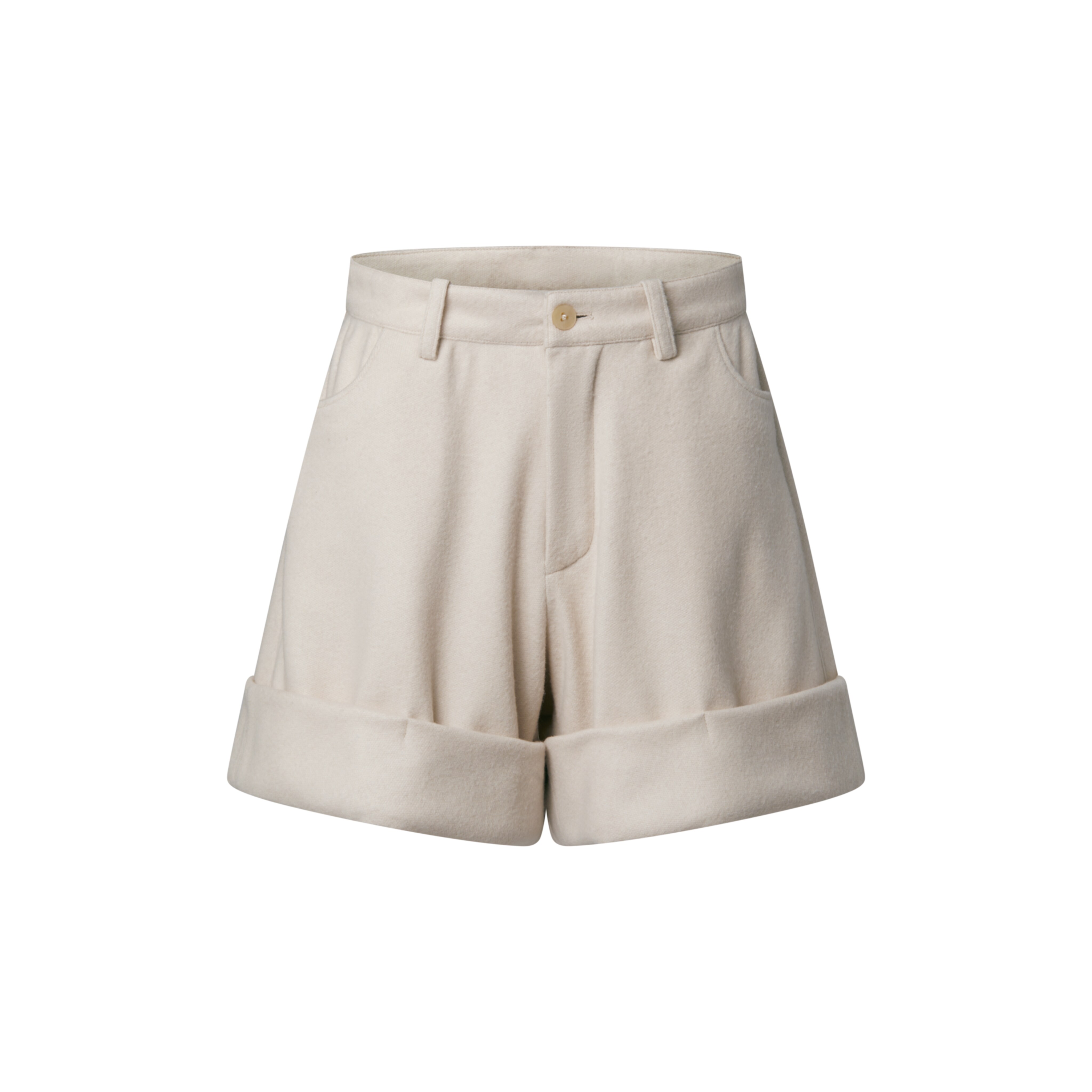 カフド ウールカシミヤ ショーツ