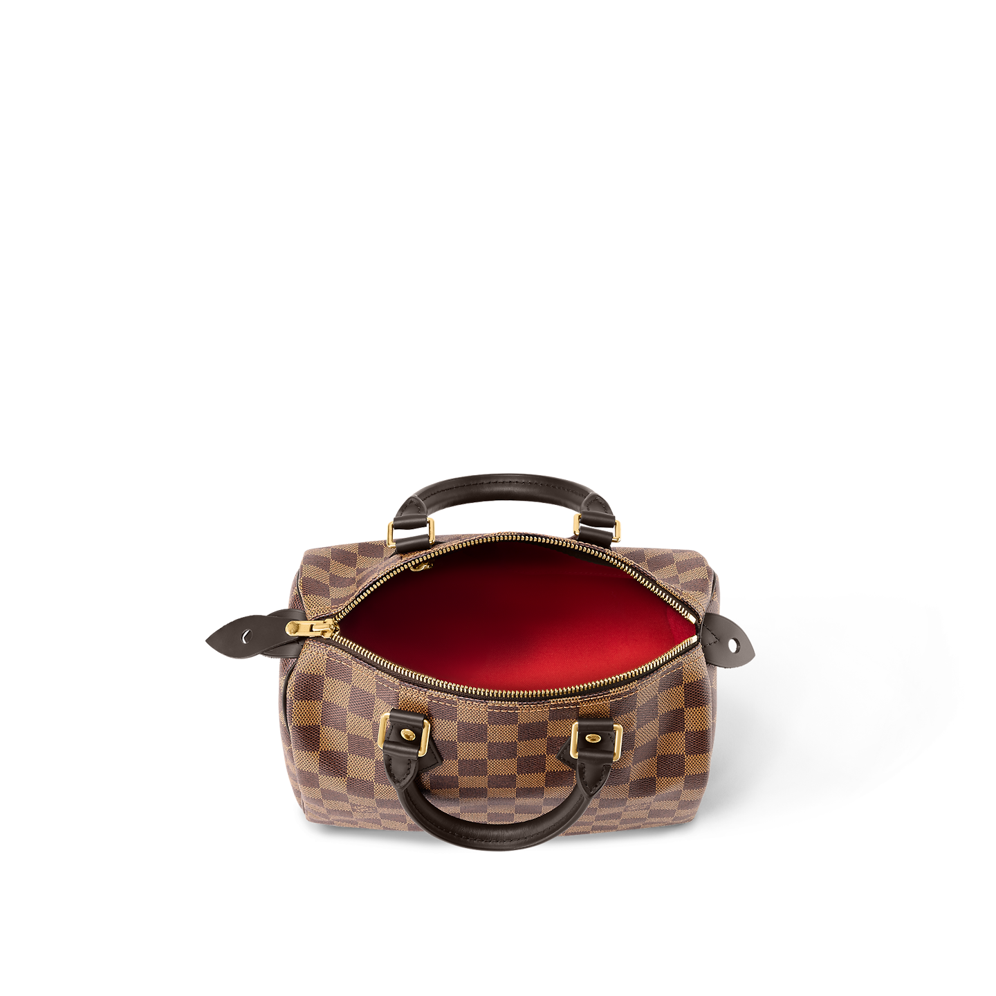 Louis Vuitton LV Speedy 25 Damier Ebene Women Handbag