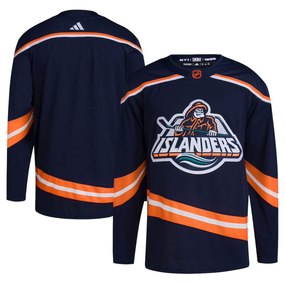 Custom New York Islanders Adidas Retro Jersey