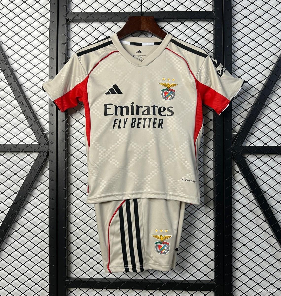 25/26 Kids Benfica Away Jersey 16-28