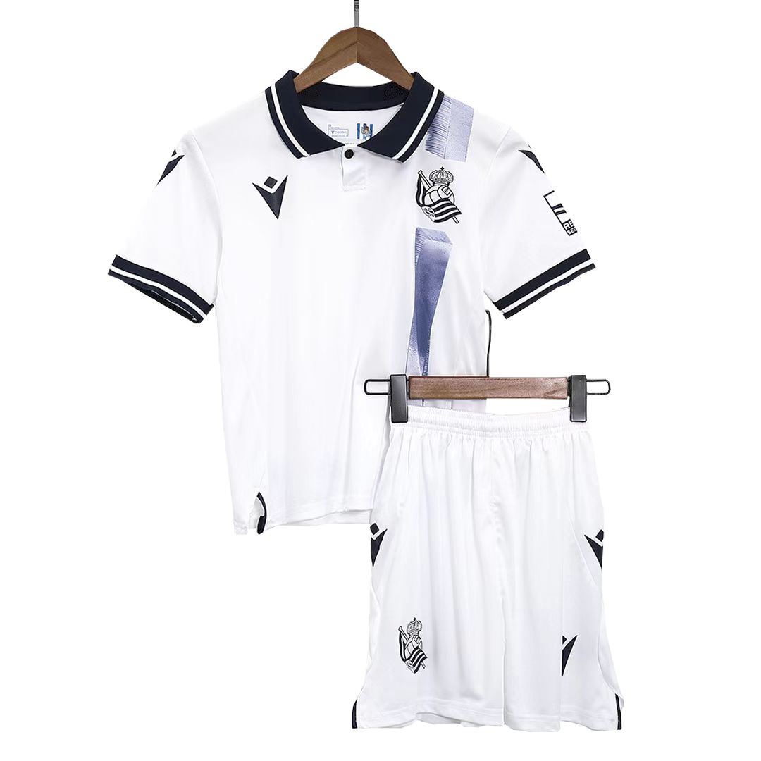 Real Sociedad Third football jersey Kids Kit 2023-24