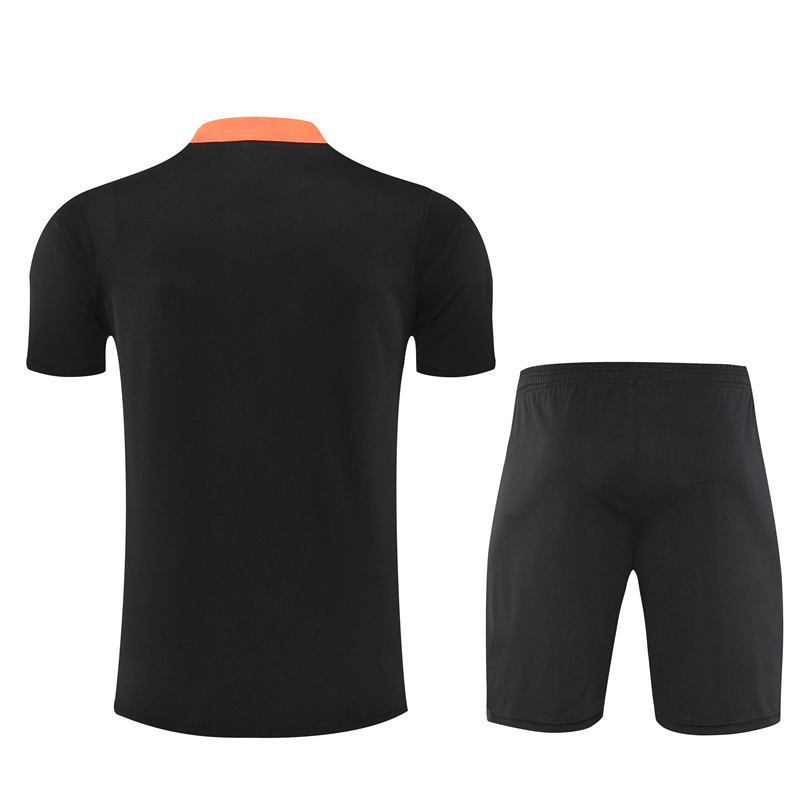 Short Sleeves Brazil 25/26 Training Suit Black