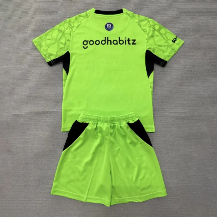 Kids PSV Eindhoven Green Goalkeeper Suit 26/27