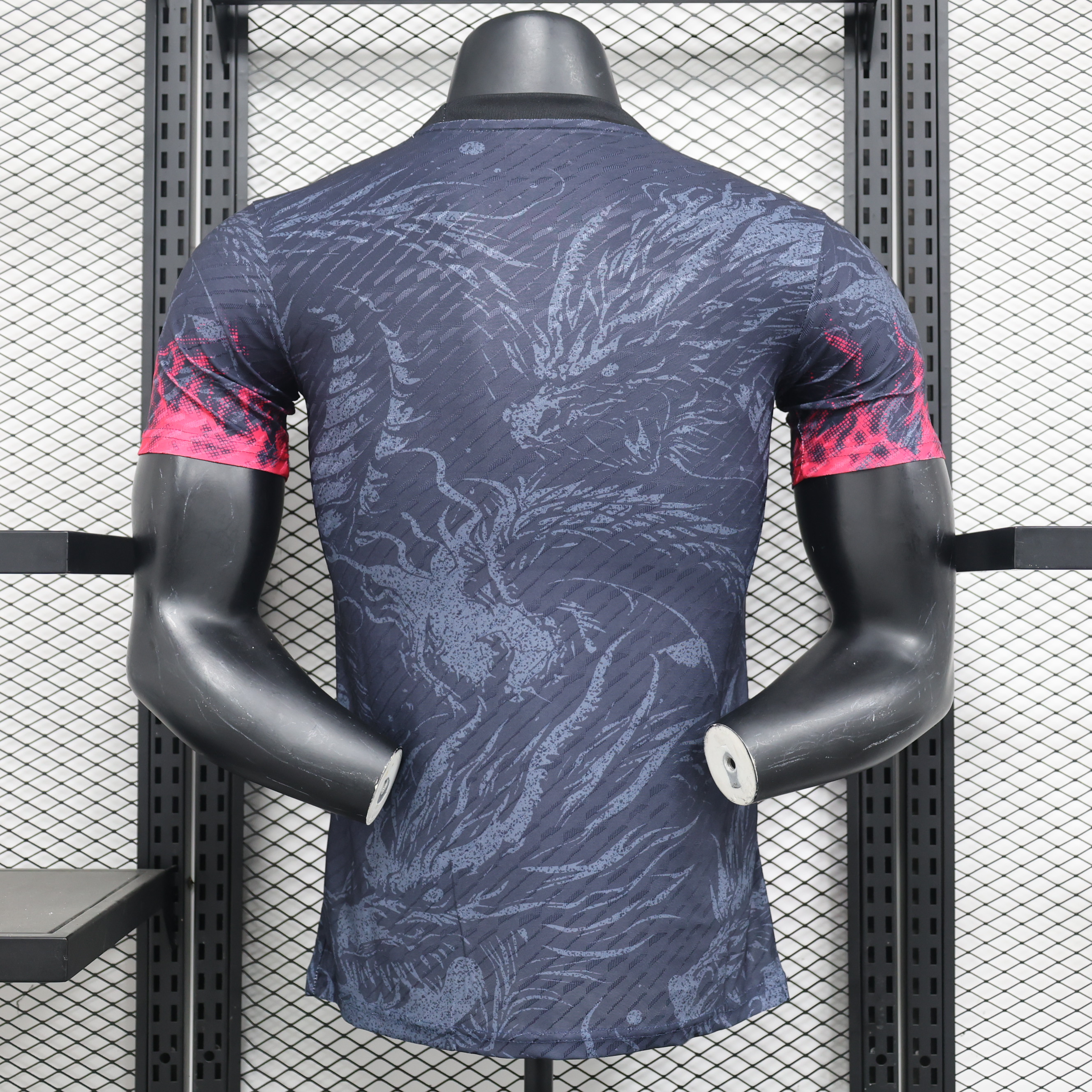 Real Madrid Red Dragon Pattern Player Jersey 25/26