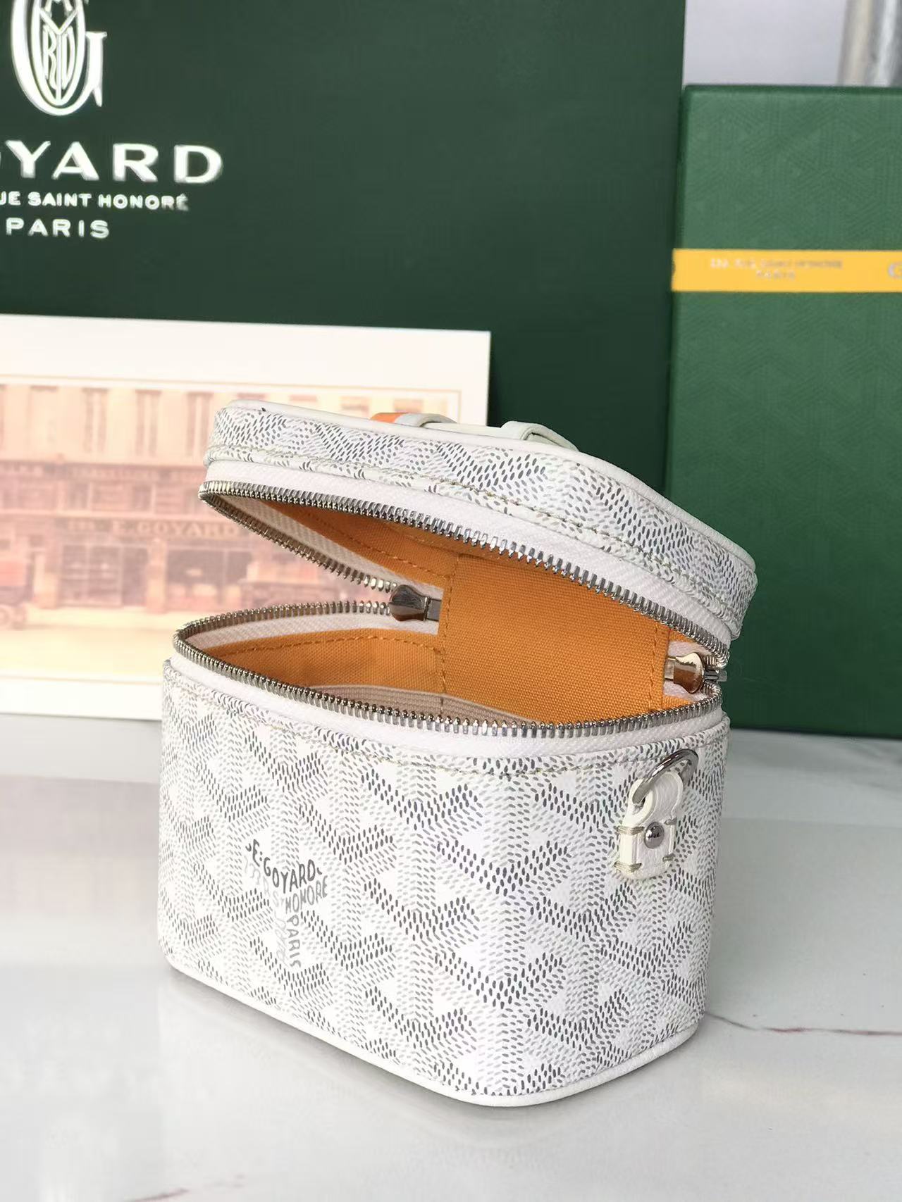 Goyard Small Box Bag Diagonal Span