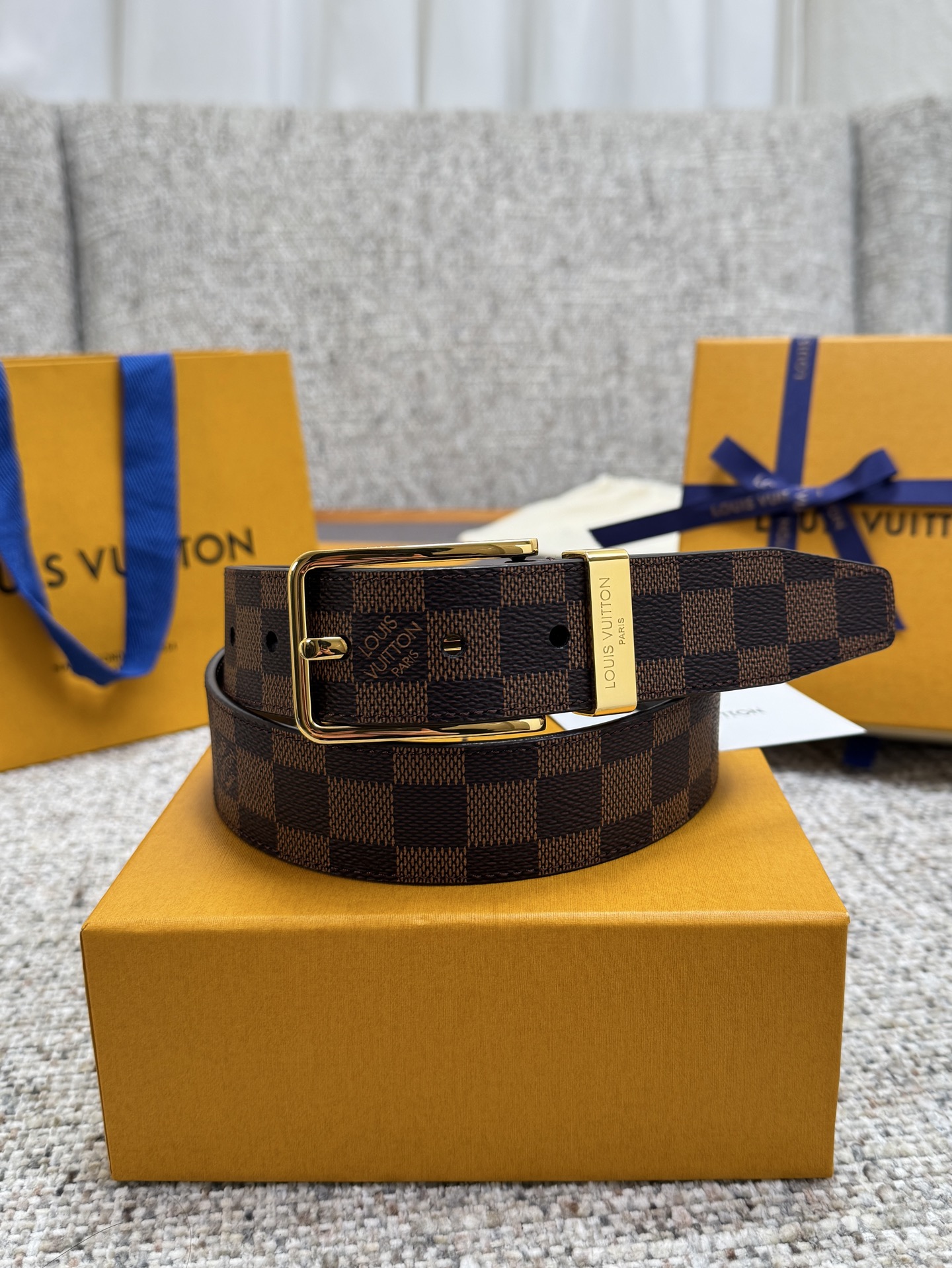 LV Light Pont Neuf 3.5mm Belt