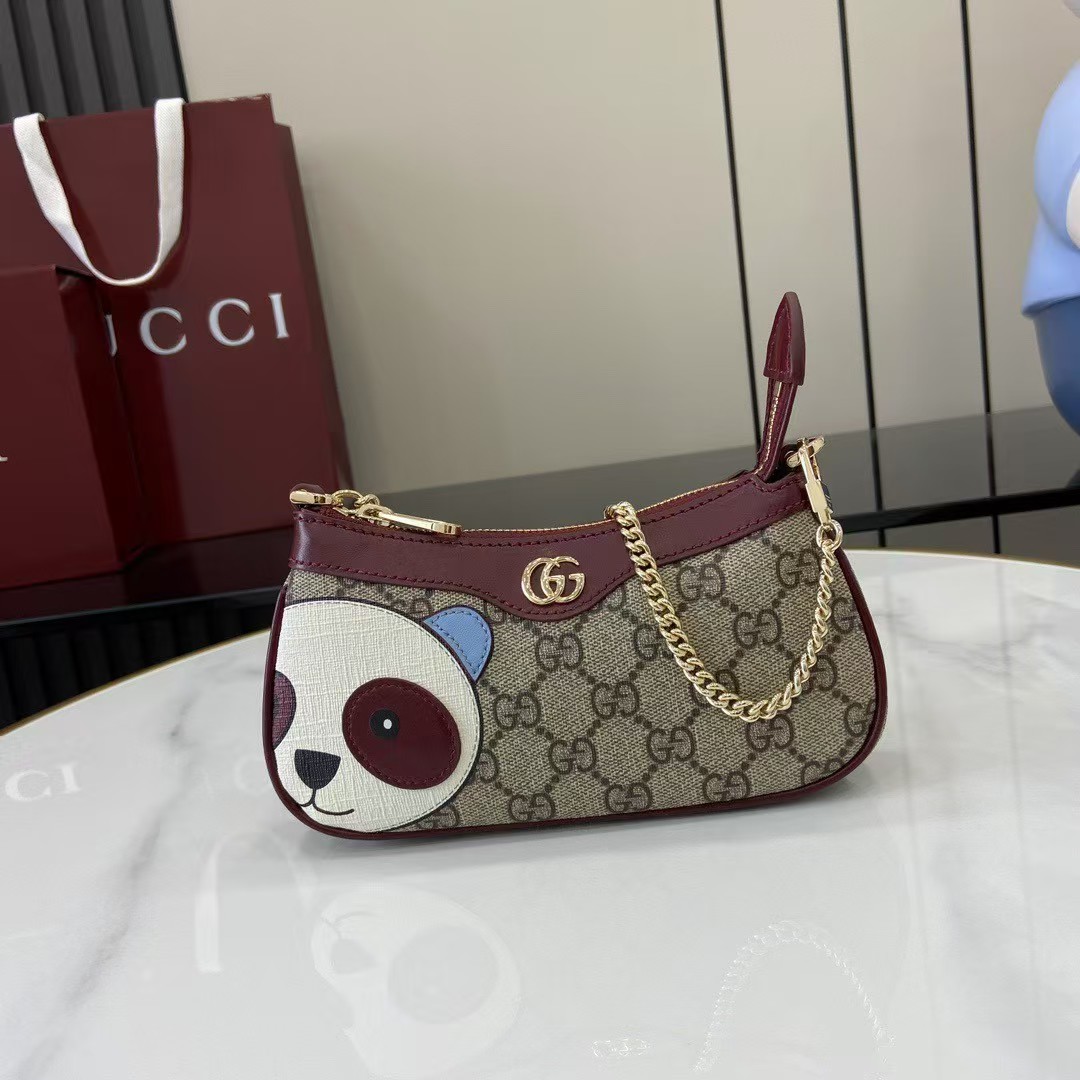 GUCCI mini bag with panda detail Bag