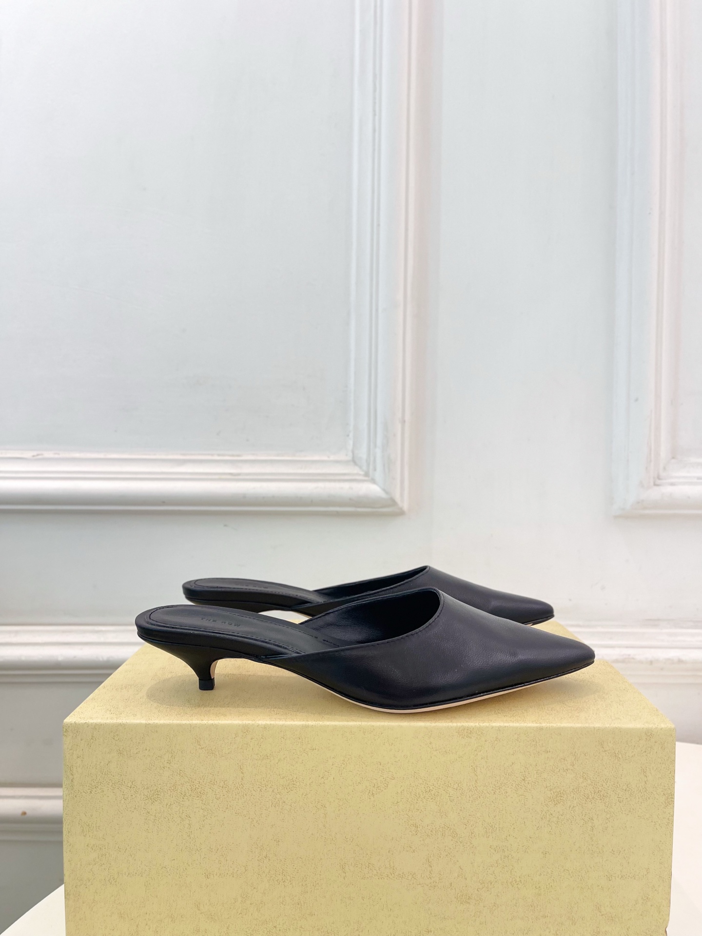 The Row  Lambskin Mule