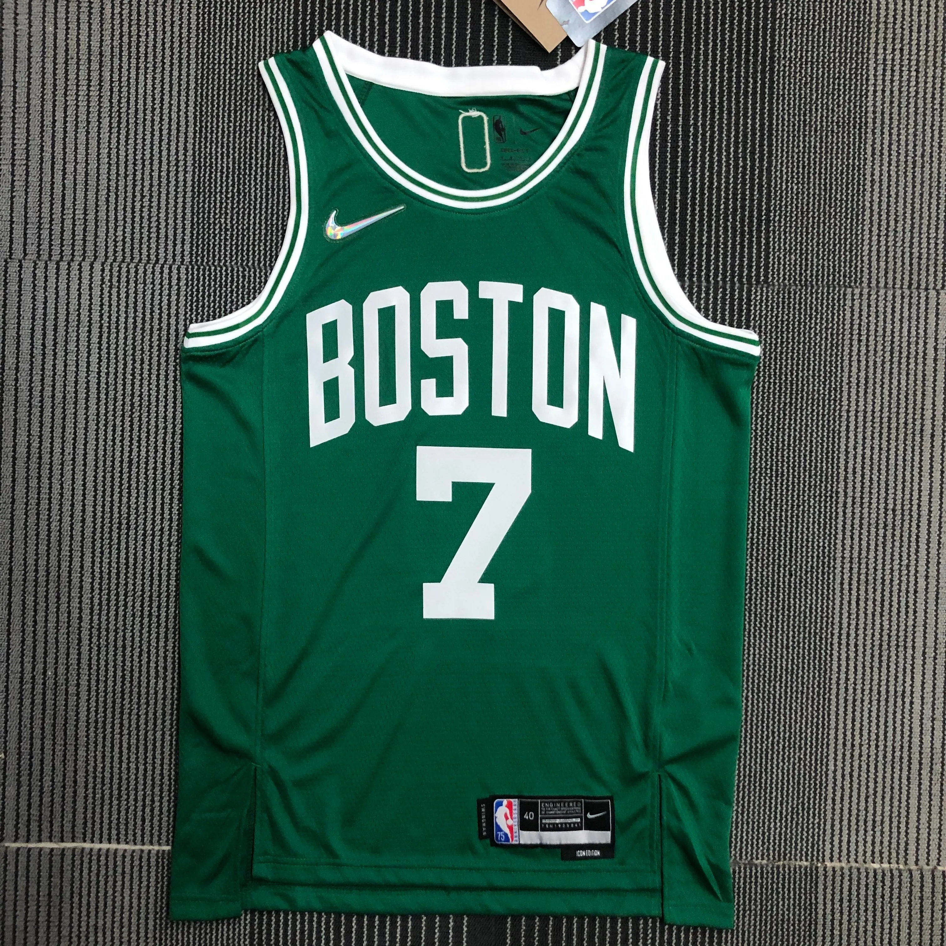 75th Anniversary Boston Celtic Green No.7 Brown