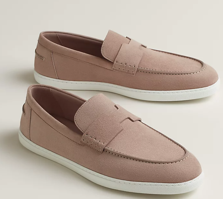 Hermes Women's Suede Loafer
