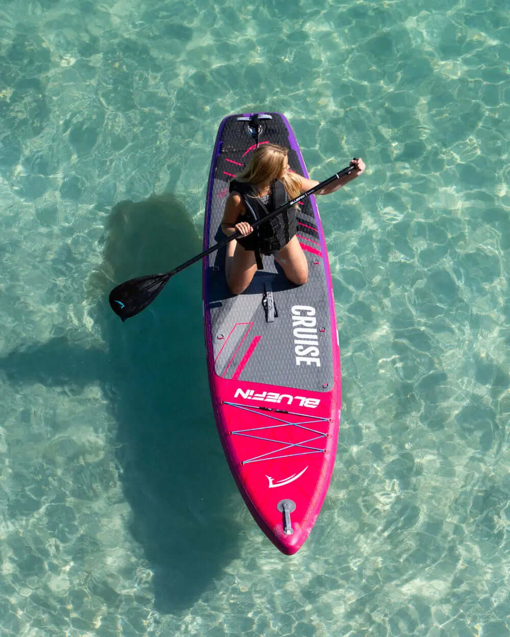 Cruise 10'8 Inflatable Paddleboard SUP - Red