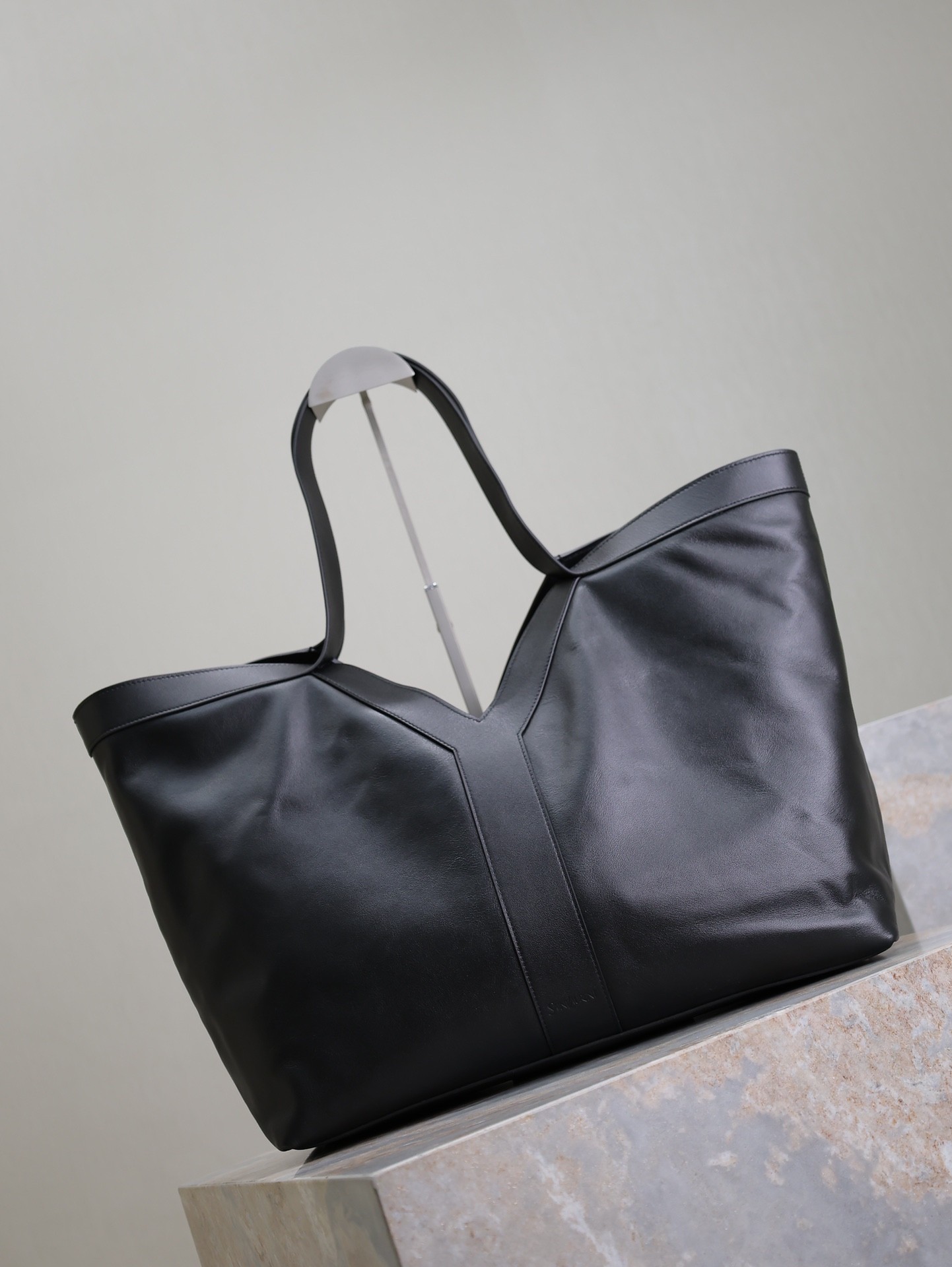 Saint Laurent YSL leather tote bag