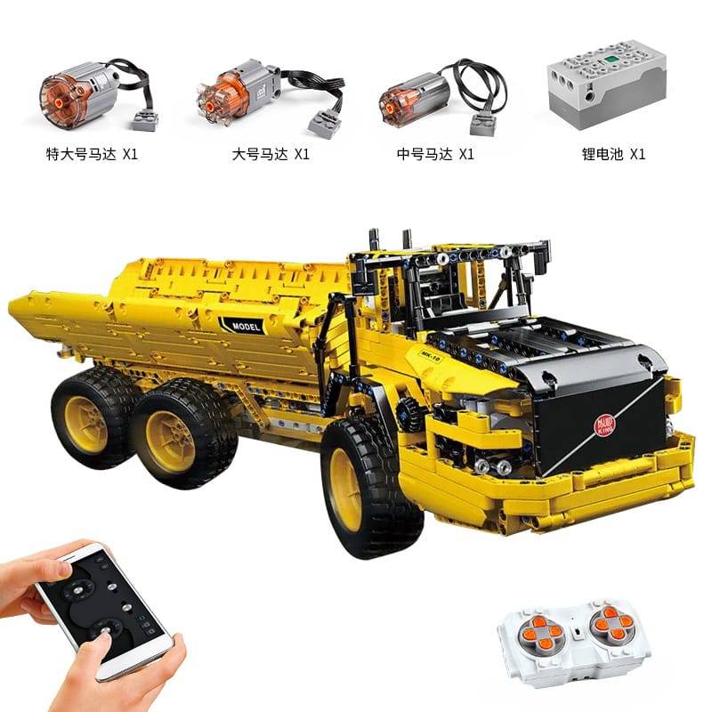 MOULD KING 17010 - Custom RC Dump Truck