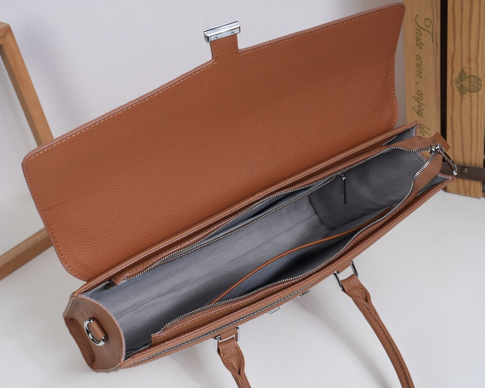 Hermes Briefcase Handbag