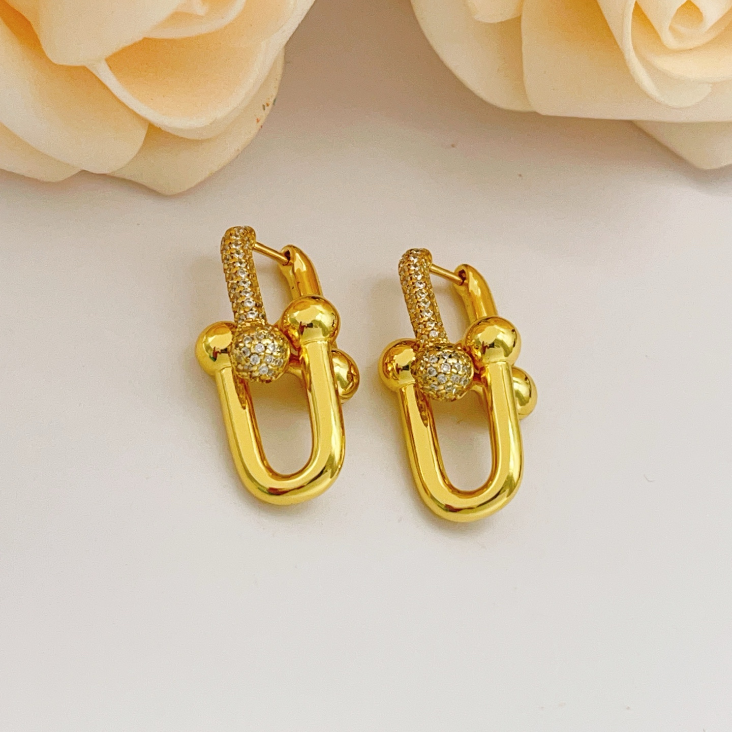 Tiffany Fashion Earrings-Gold