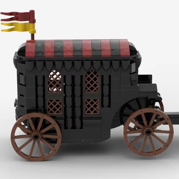 MOC 127645 - Lion Knights' Carriage
