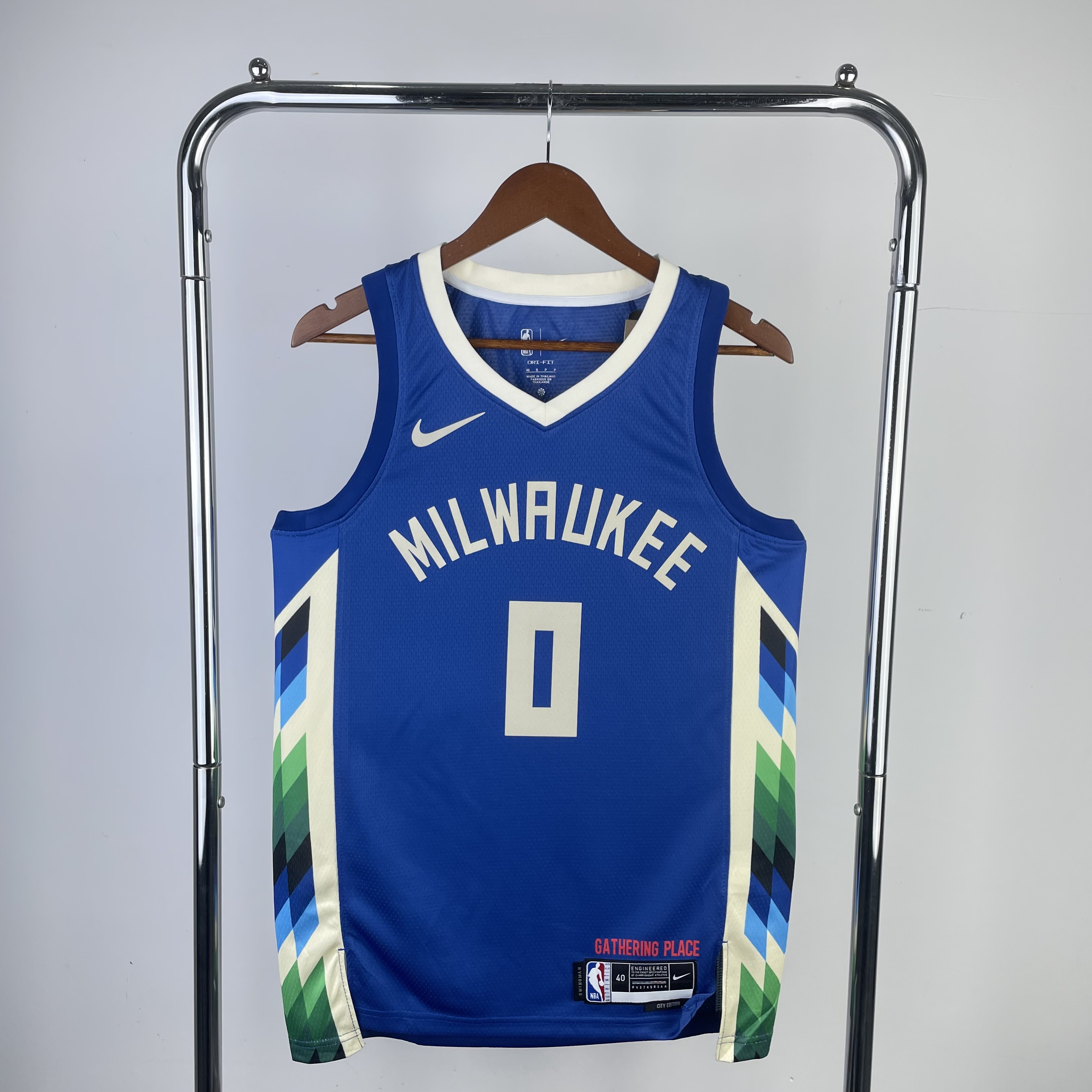 23 Season Milwaukee Bucks City version  No.0 Lillard