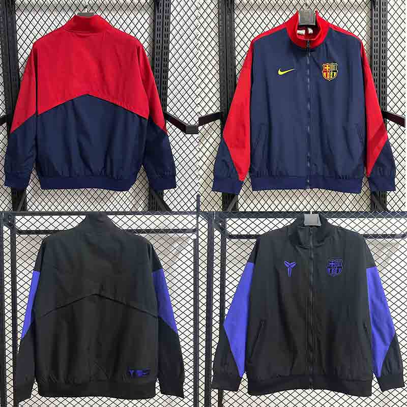 Barcelona color-blocked waterproof training windbreaker